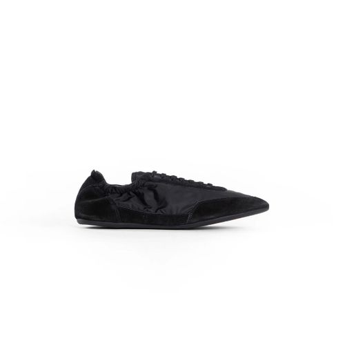 Collapse Re-Nylon and Suede Sneakers - PRADA - Modalova
