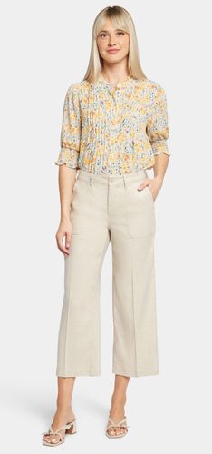 Pantalon Cargo Large Capri en Lin Stretch | - Nydj - Modalova