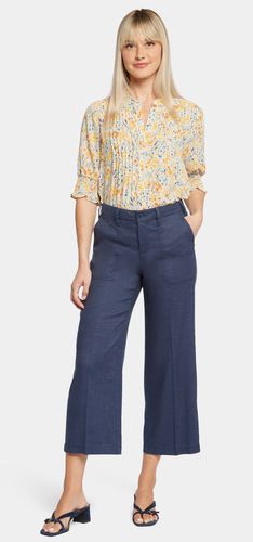 Pantalon Cargo Largeà Jambe Large en Lin Extensible | - Nydj - Modalova
