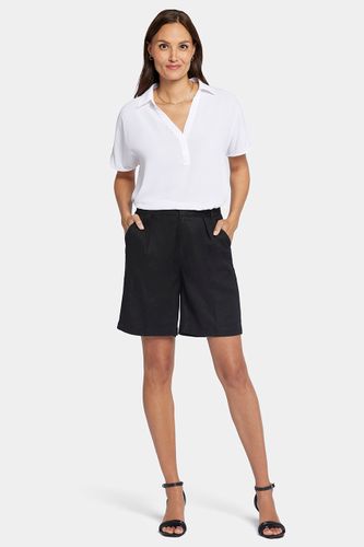 Shorts Décontractés En Lin Extensible | - Nydj - Modalova