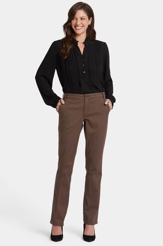 Barbara Bootcut Pantalon Stretch Twill Marron | - Nydj - Modalova