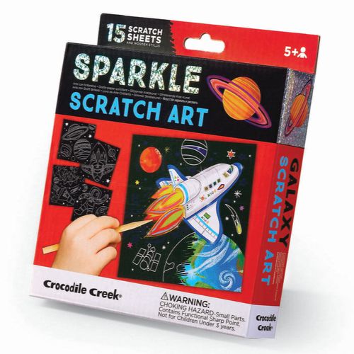 Space Explorer Scratch Art - Crocodile Creek - Modalova