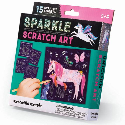 Unicorn Scratch Art - Crocodile Creek - Modalova