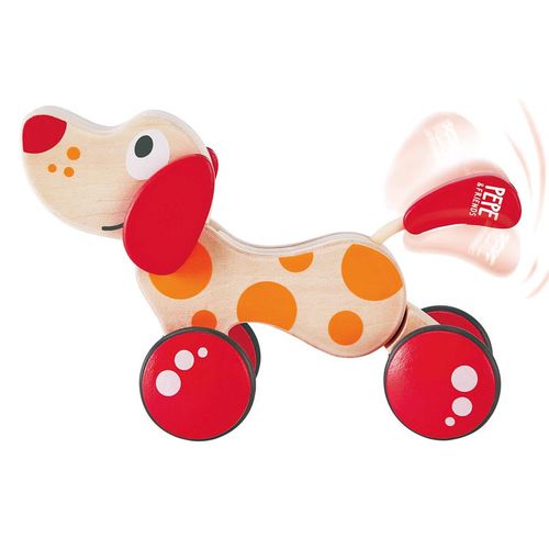Walk-a-long Puppy Sit. Stand. Roll! Teach This Silly dog Some new Tricks - Hape - Modalova
