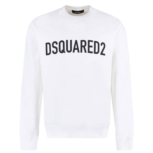 Mens Logo Print Sweater L - DSQUARED2 - Modalova