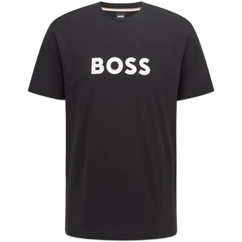 Hugo Boss Mens Logo T-shirt Black S - Boss - Modalova