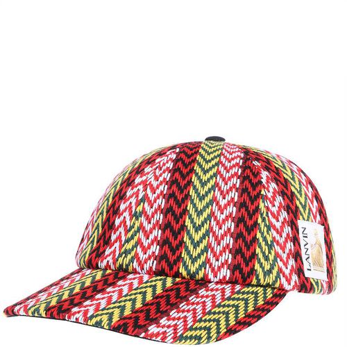 Mens Multicoloured Curb Baseball Cap 58 - Lanvin - Modalova