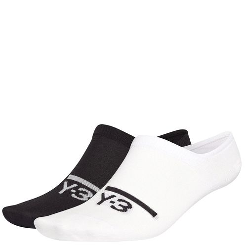 Mens 2 Pack Ankle Socks /white L - Y-3 - Modalova