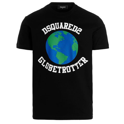 Mens Globetrotter Cool T-shirt L - Dsquared2 - Modalova
