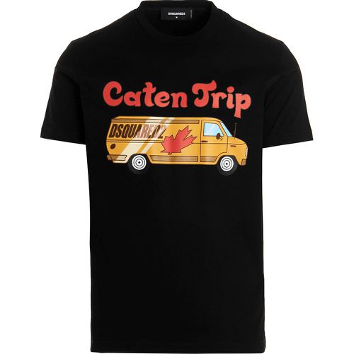 Mens Caten Trip Cool T-shirt L - Dsquared2 - Modalova
