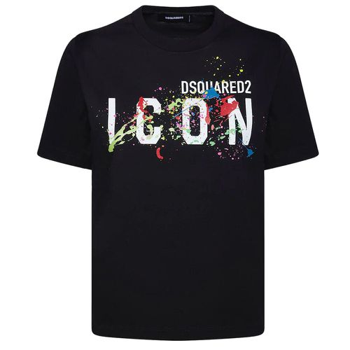 Mens Icon Splash Cool T-shirt S - Dsquared2 - Modalova