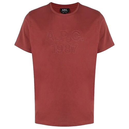 Men's Hartman Embossed Logo T-shirt XL - A.p.c - Modalova