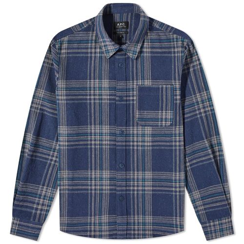 Mens Trek Check Overshirt L - A.p.c - Modalova