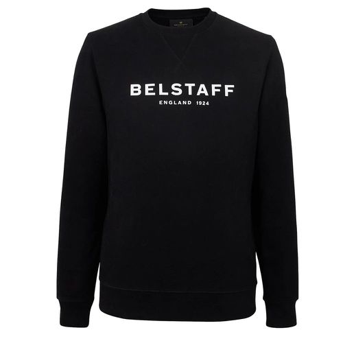 Belstaff Mens 1942 Sweater Black L - Belstaff - Modalova