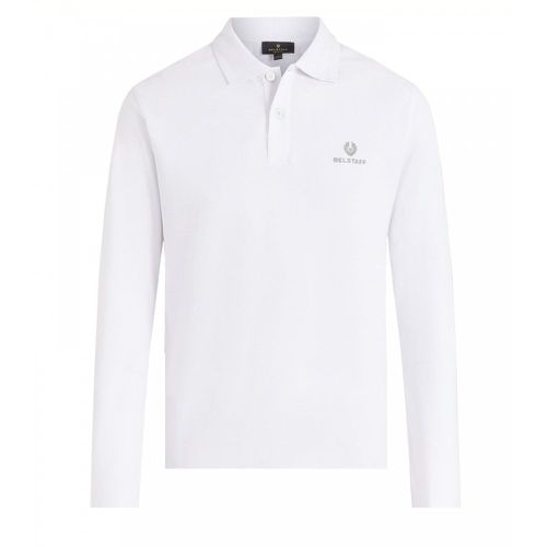 Men's Logo-patch Cotton-jersey Polo Shirt XL - Belstaff - Modalova