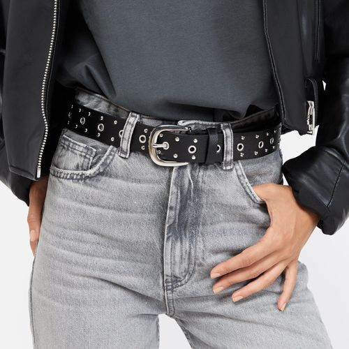 Oberon Ceinture avec boucle carrée et détails métalliques - Misako - Modalova