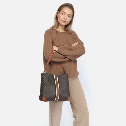 Eveline Sac type tote moyen avec impression monogramme - Misako - Modalova
