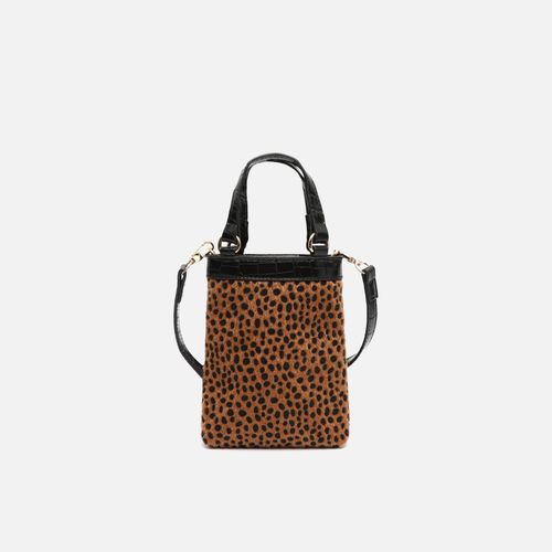 Samira Petit sac à main à imprimé animalier avec bandoulière amovible - Misako - Modalova