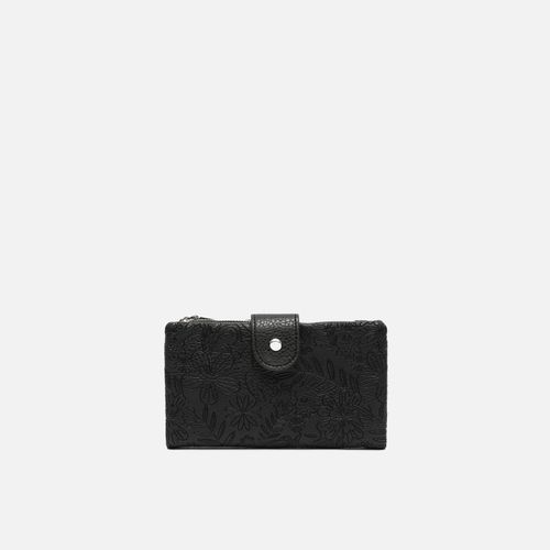 Deva grand sac à main avec gravure floral - Misako - Modalova