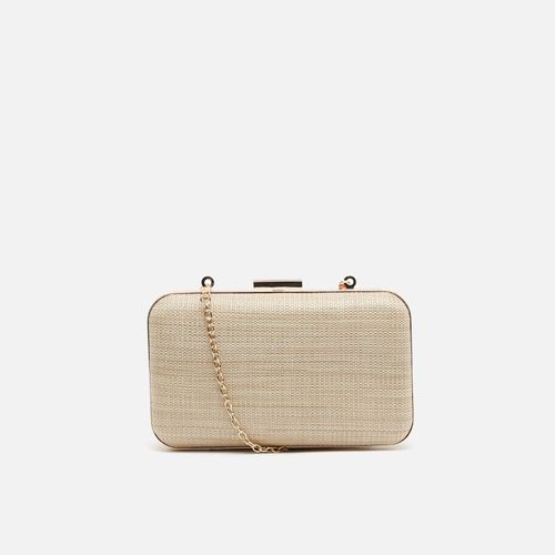 Gra Sac de fête effet raphia avec bandoulière - Misako - Modalova