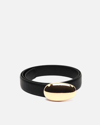 Roseta ceinture fine unie avec détails sur la boucle - Misako - Modalova