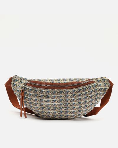 Kusi sac banane imprimé jacquard - Misako - Modalova
