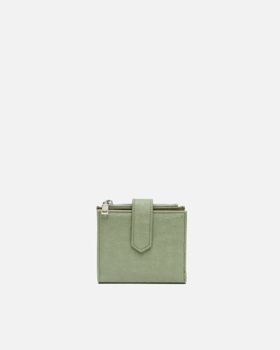 Aves petit porte-monnaie avec fermeture éclair - Misako - Modalova