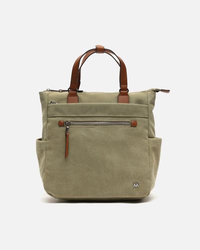 Evolet sac à dos en tissu avec bandoulière - Misako - Modalova