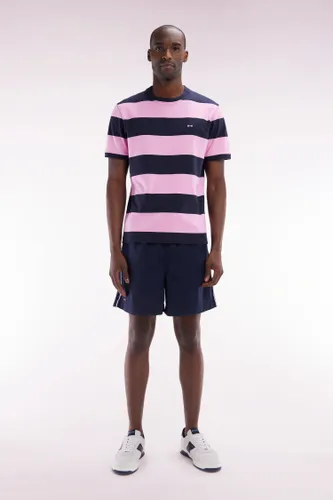 Maillot De Bain Marine À Détails Tricolores - Eden Park - Modalova