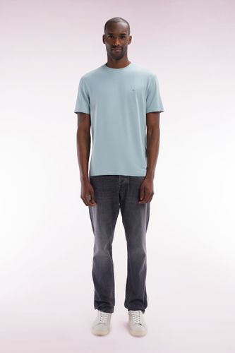 Jean 5 Poches En Denim Stretch Anthracite Coupe Droite - Eden Park - Modalova