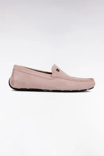 Mocassins En Cuir Suédé Roses - Eden Park - Modalova