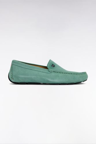 Mocassins En Cuir Suédé Verts - Eden Park - Modalova