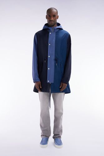 Parka Unisexe Zippée Marine - Eden Park - Modalova