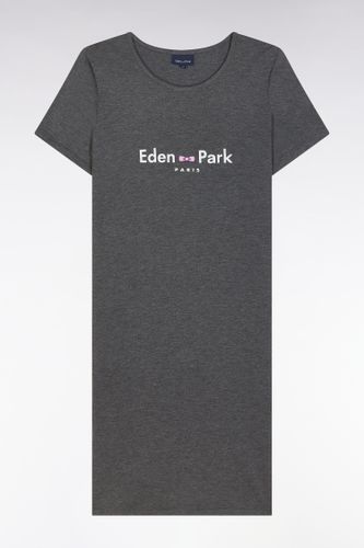 Chemise De Nuit En Modal Stretch Logo - Eden Park - Modalova