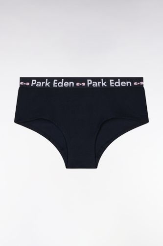 Culotte Shorty En Coton Stretch Marine - Eden Park - Modalova