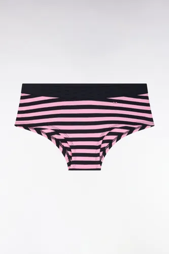 Culotte Shorty En Modal Stretch Cerclé Marine Et - Eden Park - Modalova