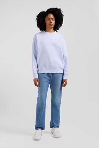 Sweatshirt en molleton coton gratté ciel coupe Relaxed - Eden Park - Modalova