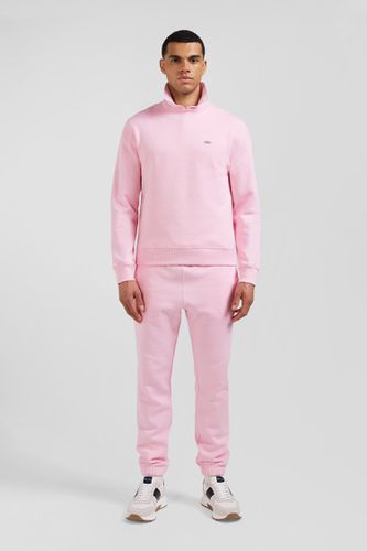 Sweatshirt en molleton coton uni rose coupe Regular - Eden Park - Modalova