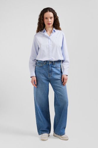 Jean en coton bleu coupe Relaxed - Eden Park - Modalova