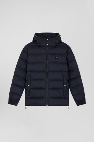 Parka courte en nylon bleu marine - Eden Park - Modalova