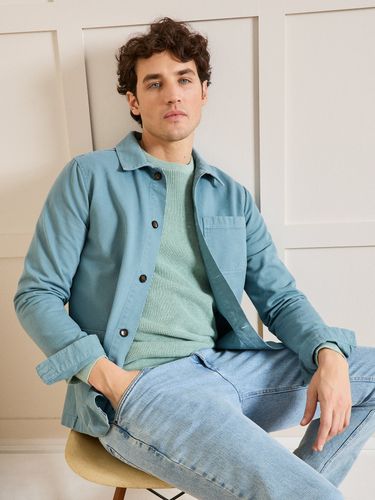 Veste worker twill coton recyclé - Cyrillus - Modalova