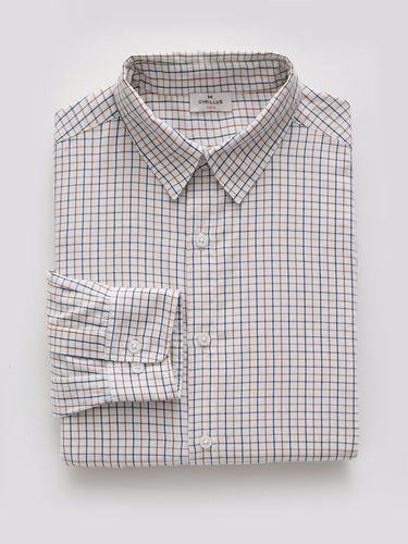 Chemise carreaux Tattersall Regular Fit - Cyrillus - Modalova