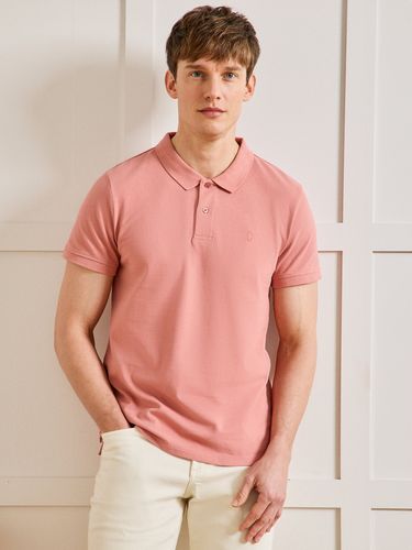 Polo uni maille piquée coton biologique - Cyrillus - Modalova