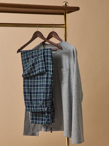 Pyjama bi-matière homme - Cyrillus - Modalova