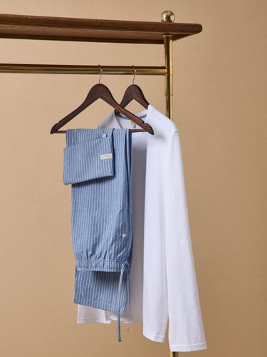 Pyjama bi-matière homme - Cyrillus - Modalova