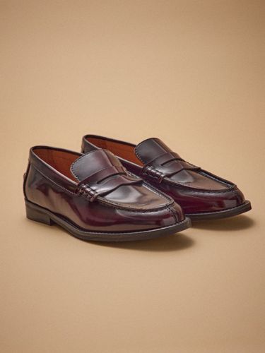 Mocassins cuir vernis femme - Cyrillus - Modalova