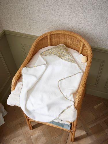 Cape de bain bébé tissu Liberty - Cyrillus - Modalova