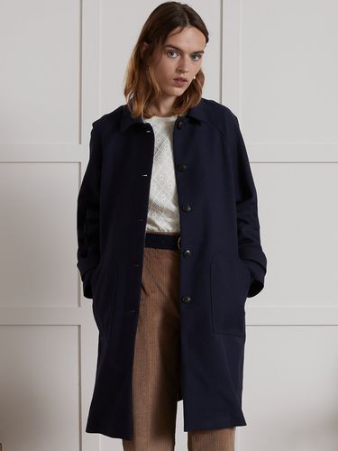 Manteau Car Coat tissu double face - Cyrillus - Modalova