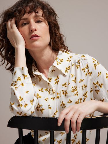 Chemise femme en viscose dobby - Cyrillus - Modalova
