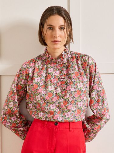 Blouse volantée tissu Liberty - Limited Collection - Cyrillus - Modalova